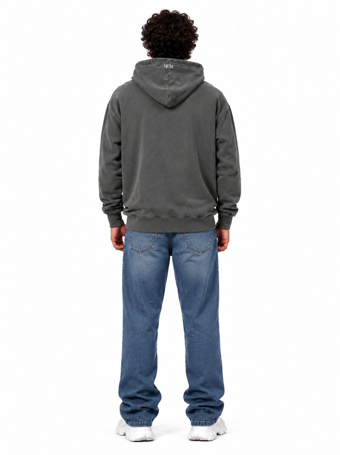 RUH - ACID WASH OVERSIZED HOODIE