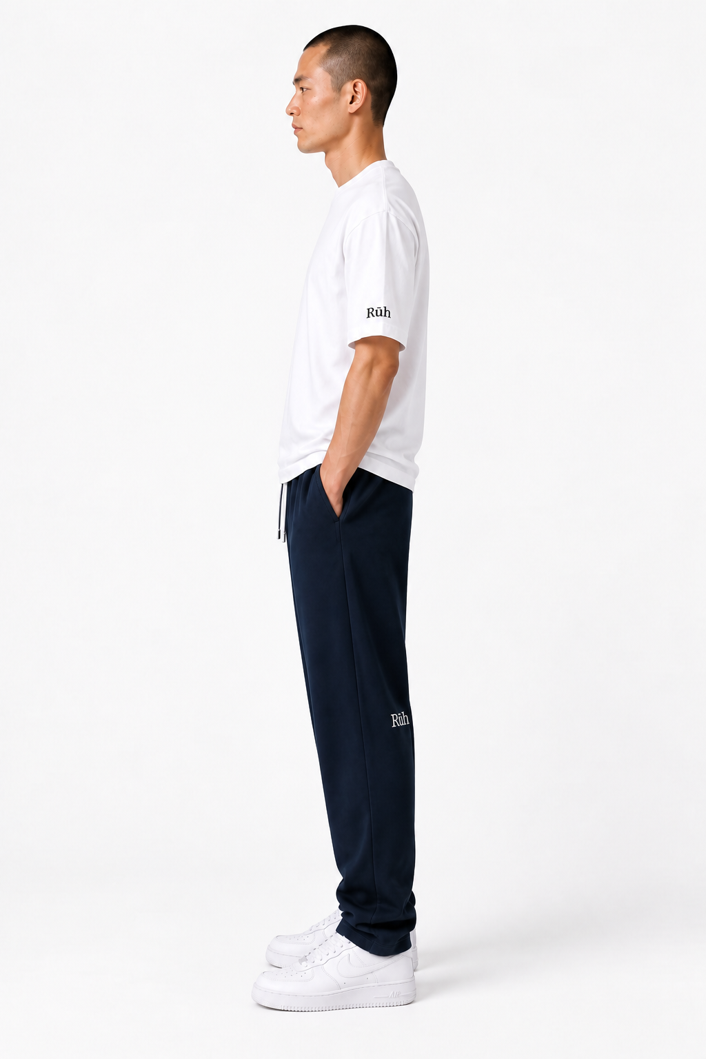 STRAIGHT-LEG TROUSERS