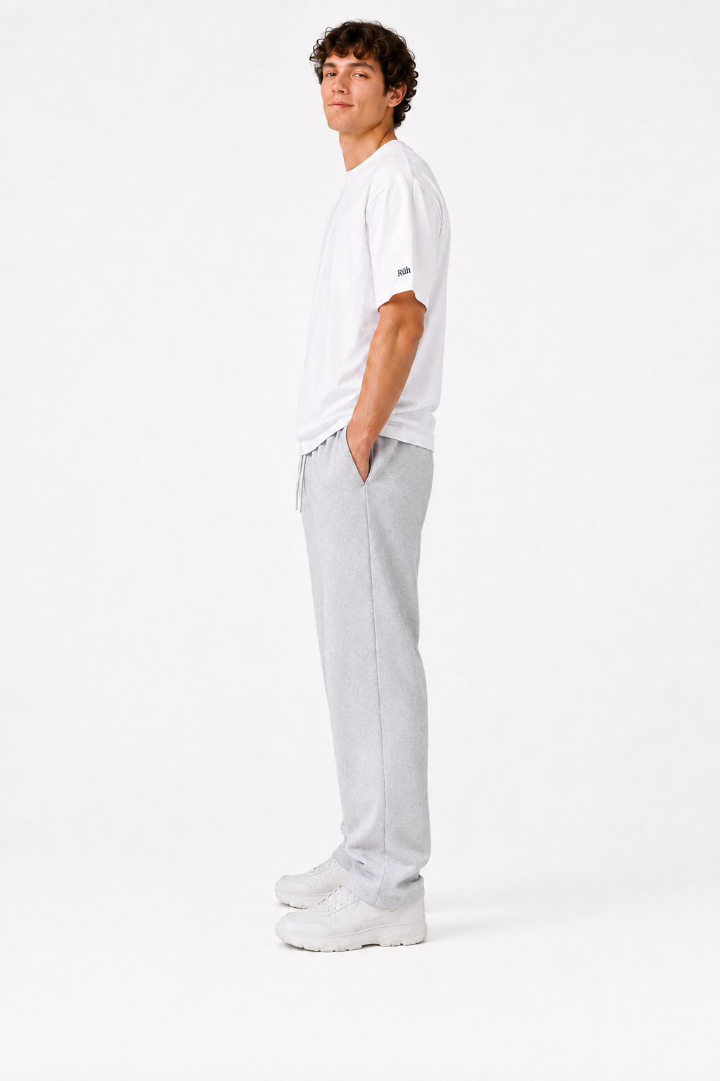 STRAIGHT-LEG TROUSERS
